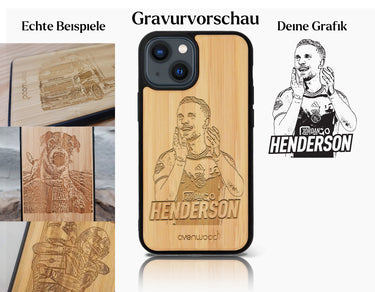 INDIVIDUEL iPhone 15 bambou plastique